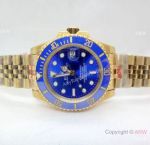 Swiss Quality Rolex Submariner 40mm Blue Dial Yellow Gold Jubilee watch Citizen-Replica Rolex Submariner for Sale